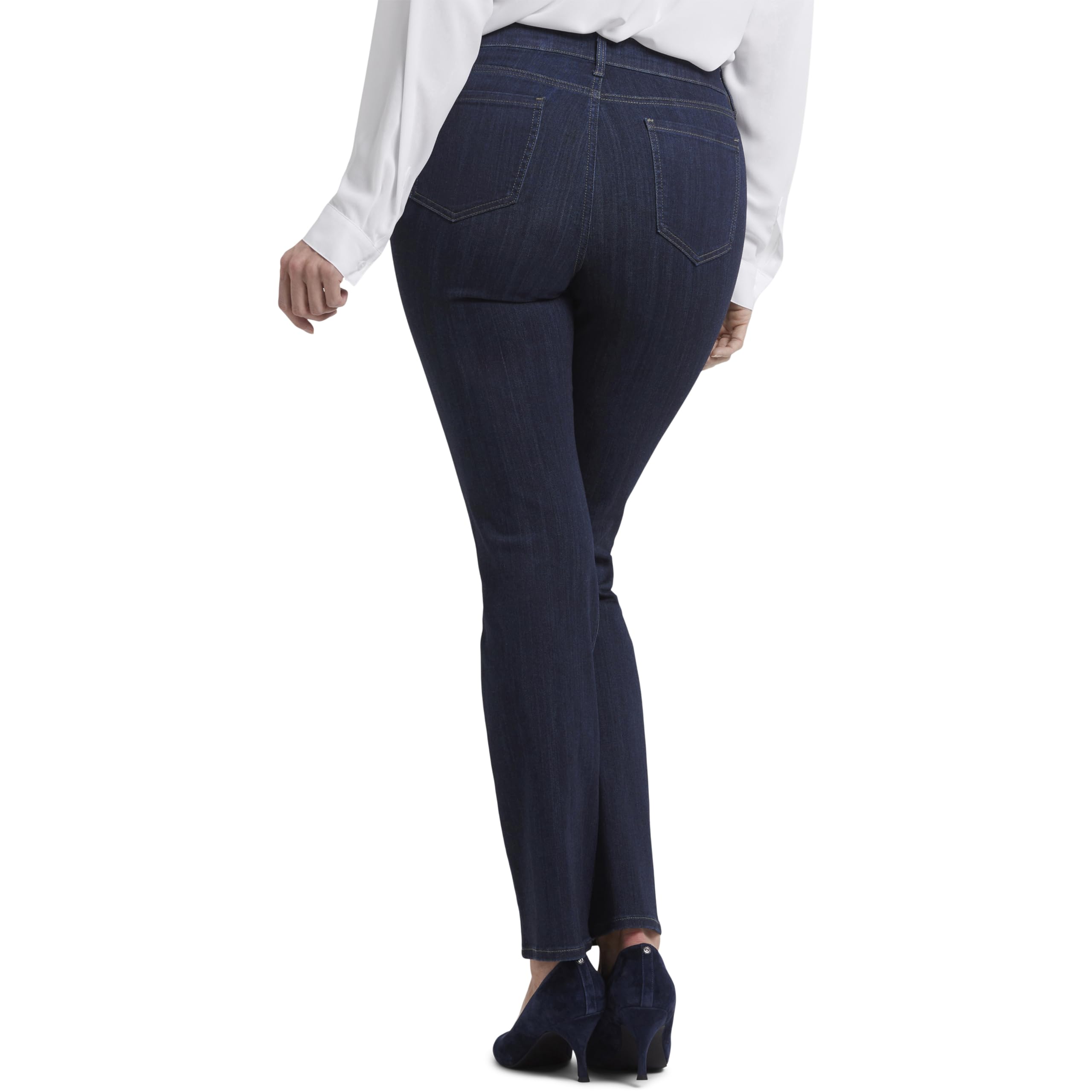 NYDJ Women's Marilyn Straight Leg Jeans - Comfort Stretch Denim for Everyday Wear | Perfect for Work, Casual Outings & Travel