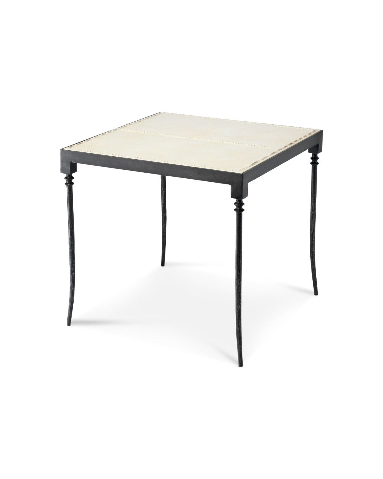 Modern Nevado Side Table - Stylish End Table for Living Room, Bedroom & Office - Compact Nightstand with Sturdy Metal Frame & Wooden Top - Perfect for Small Spaces & Home Decor