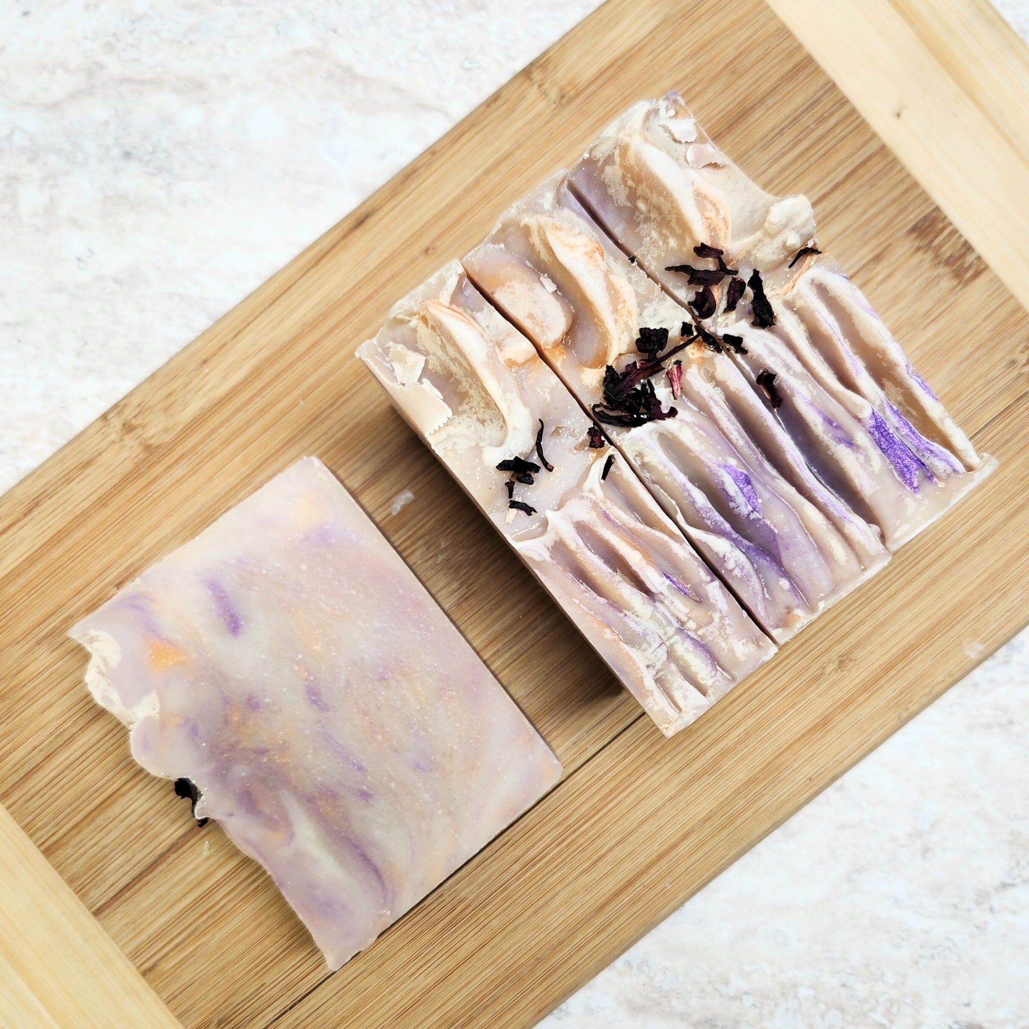 Organic Cranberry Peach Vanilla Handmade Soap - Natural Moisturizing & Exfoliating Bar for Sensitive Skin | Perfect for Gifts, Spa Days & Eco-Friendly Bathroom