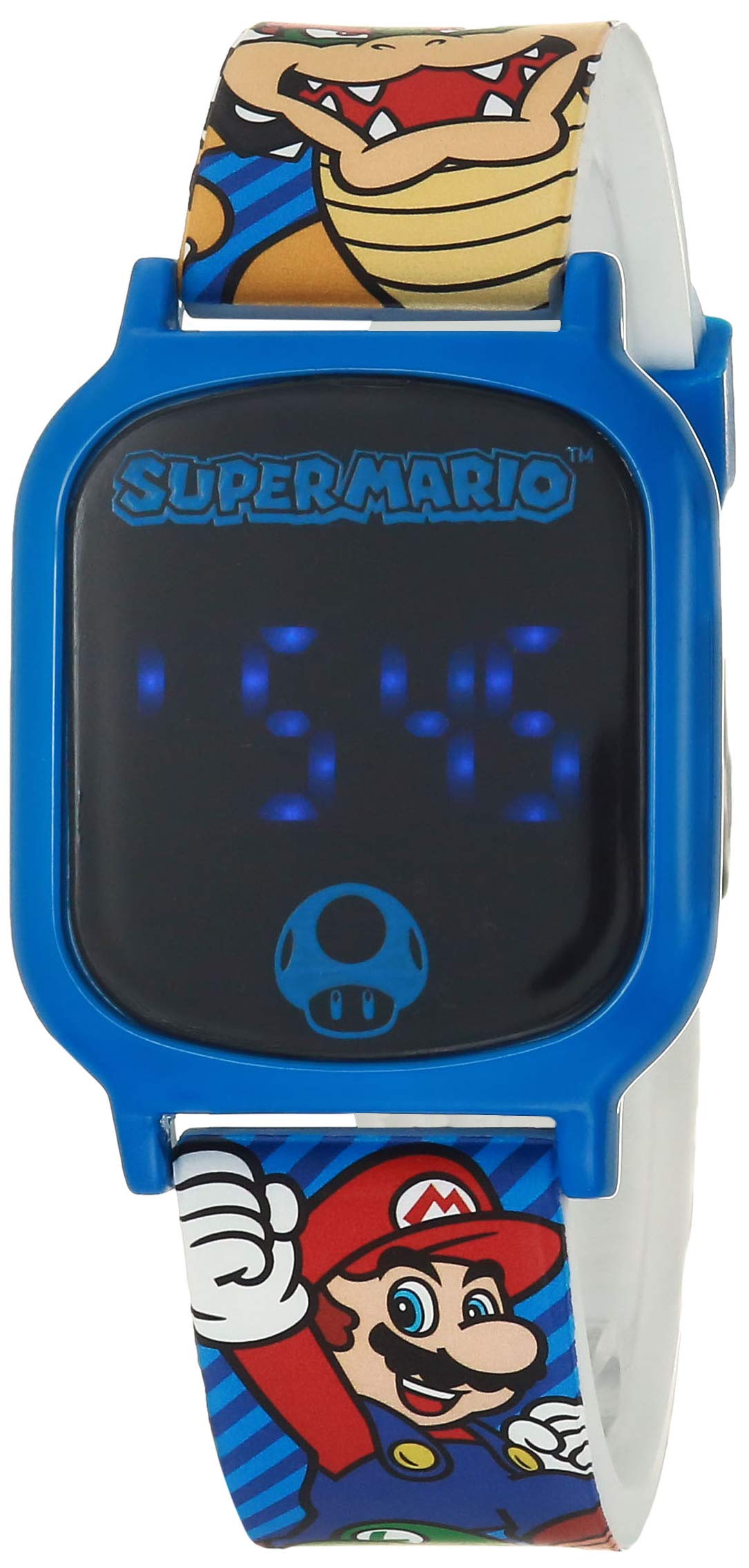 Kids Mario Kart Digital Watch - Cool Gift for Boys & Girls | Gaming & Party Favors