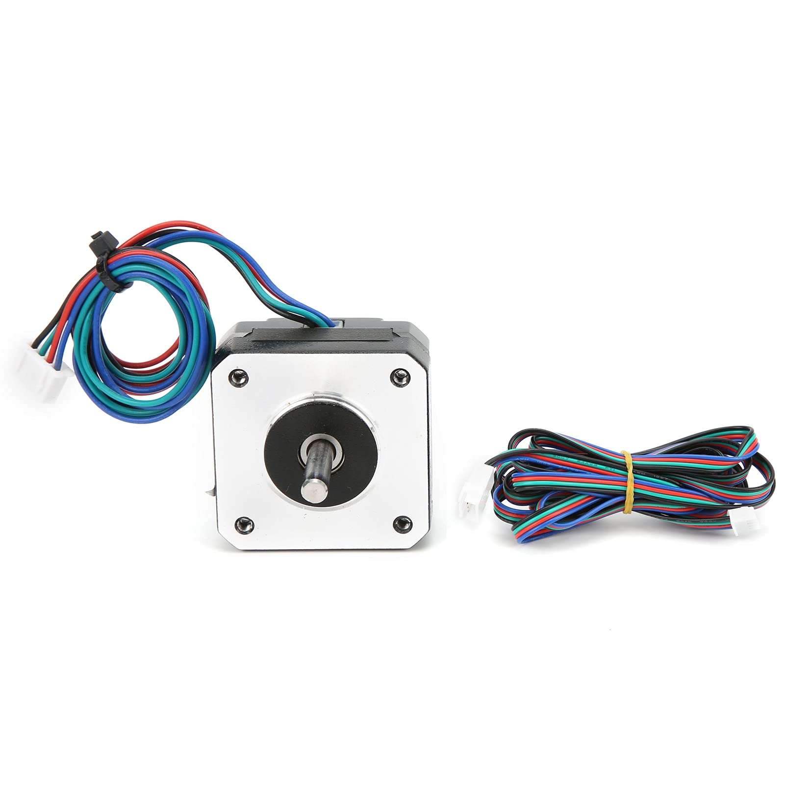 42-20 20mm Stepper Motor - High Torque 2 Phase Aluminum Alloy Low Noise NEMA 17 Stepper Motor for 3D Printer Extruder (V2.4 Compatible) | Perfect for DIY 3D Printing, CNC Machines & Robotics Projects