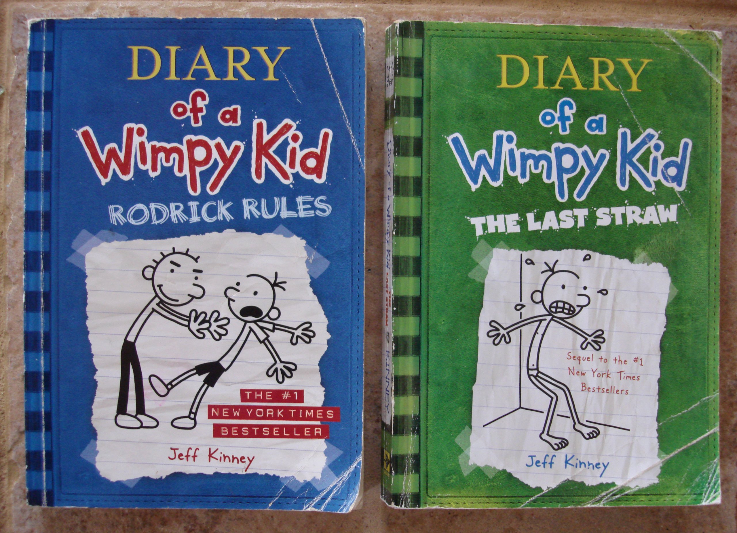 Diary of a Wimpy Kid Book Set by Jeff Kinney - 2 Books Collection for Kids & Teens | Perfect for Reading, Gifts & School Libraries