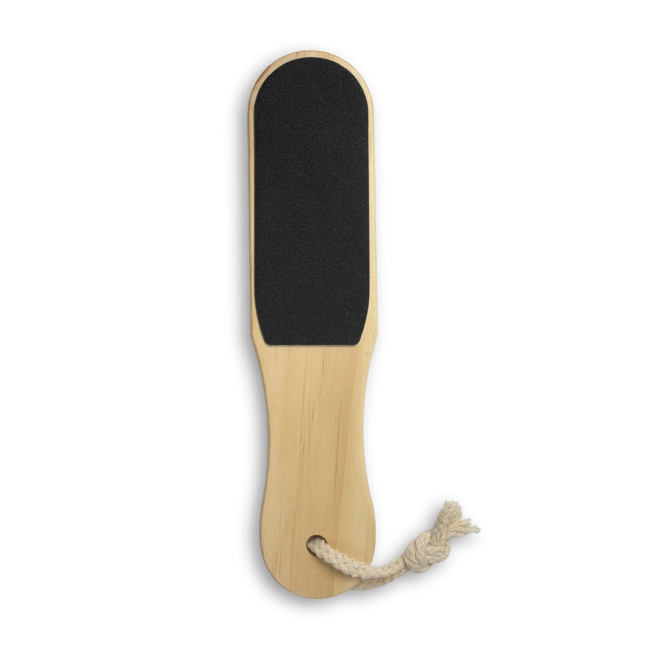 KIRA Dual Sided Wooden Foot Scrubber & Callus Remover - Exfoliating Foot Filer for Dead Skin Removal - Perfect for Pedicures, At-Home Foot Care & Soft Smooth Feet (1 Pack)