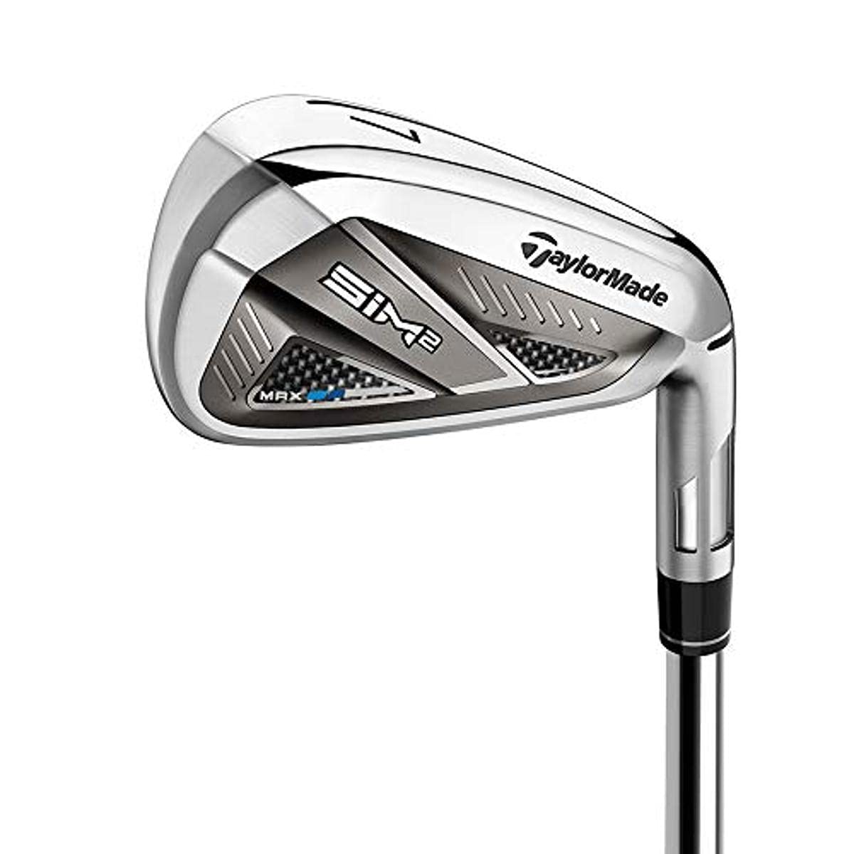 TaylorMade SiM 2 Max Iron Set for Men - Premium Golf Clubs for Mid-Handicap Players | Perfect for Driving Range & Course Play