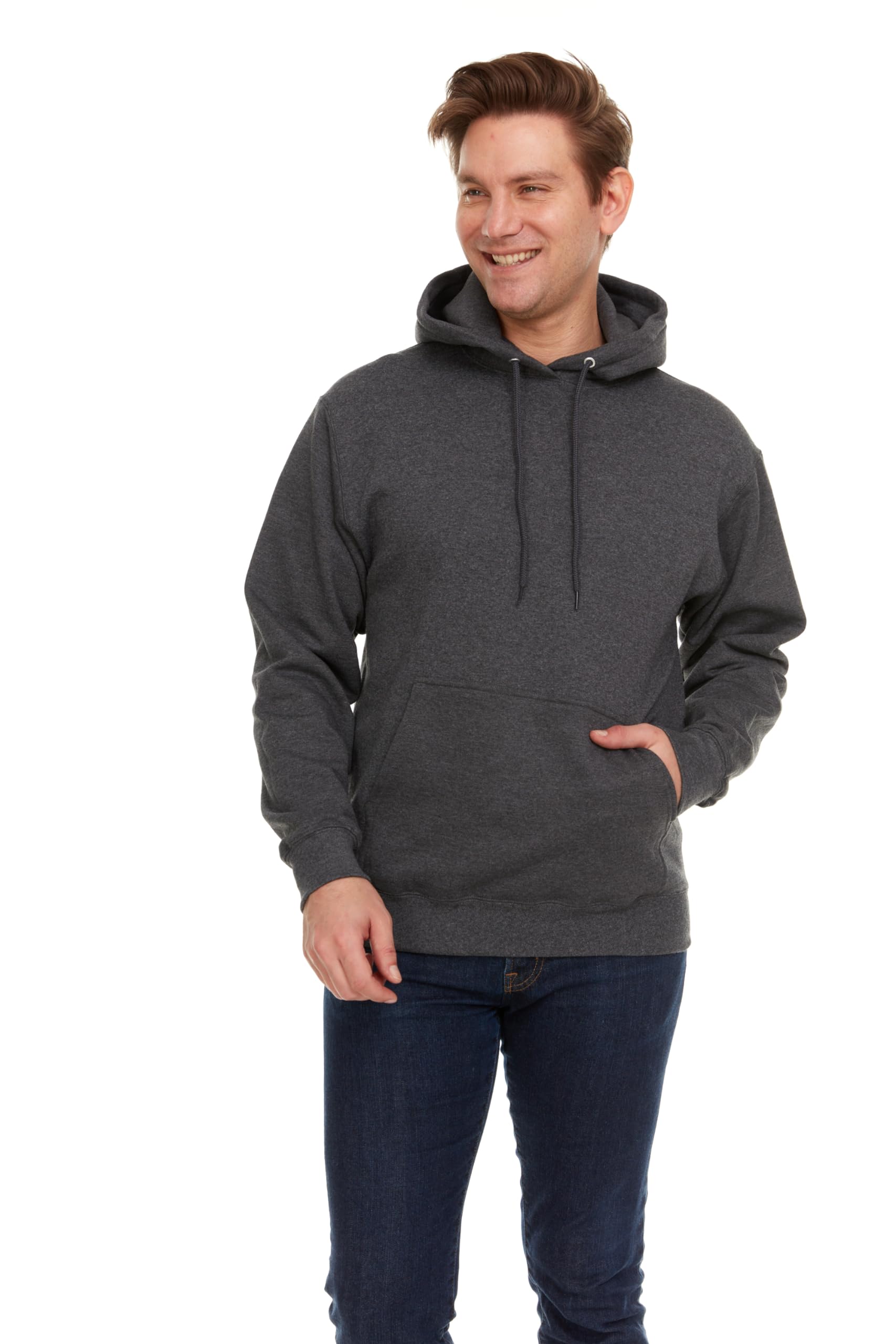 BILLIONHATS Men's Cotton Blend Hoodie Sweatshirt - Bulk Wholesale Hoodies for Adults | Casual Wear, Street Style & Gym Essentials