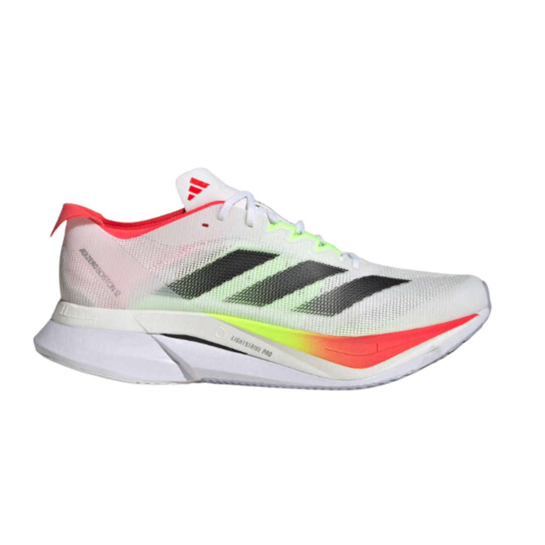 Adidas Men's Adizero Boston 12 Running Shoes - Lightweight Road Racing Sneakers for Marathon Training & Long Distance Running (JQ2552) | Perfect for Competitive Runners & Daily Workouts
