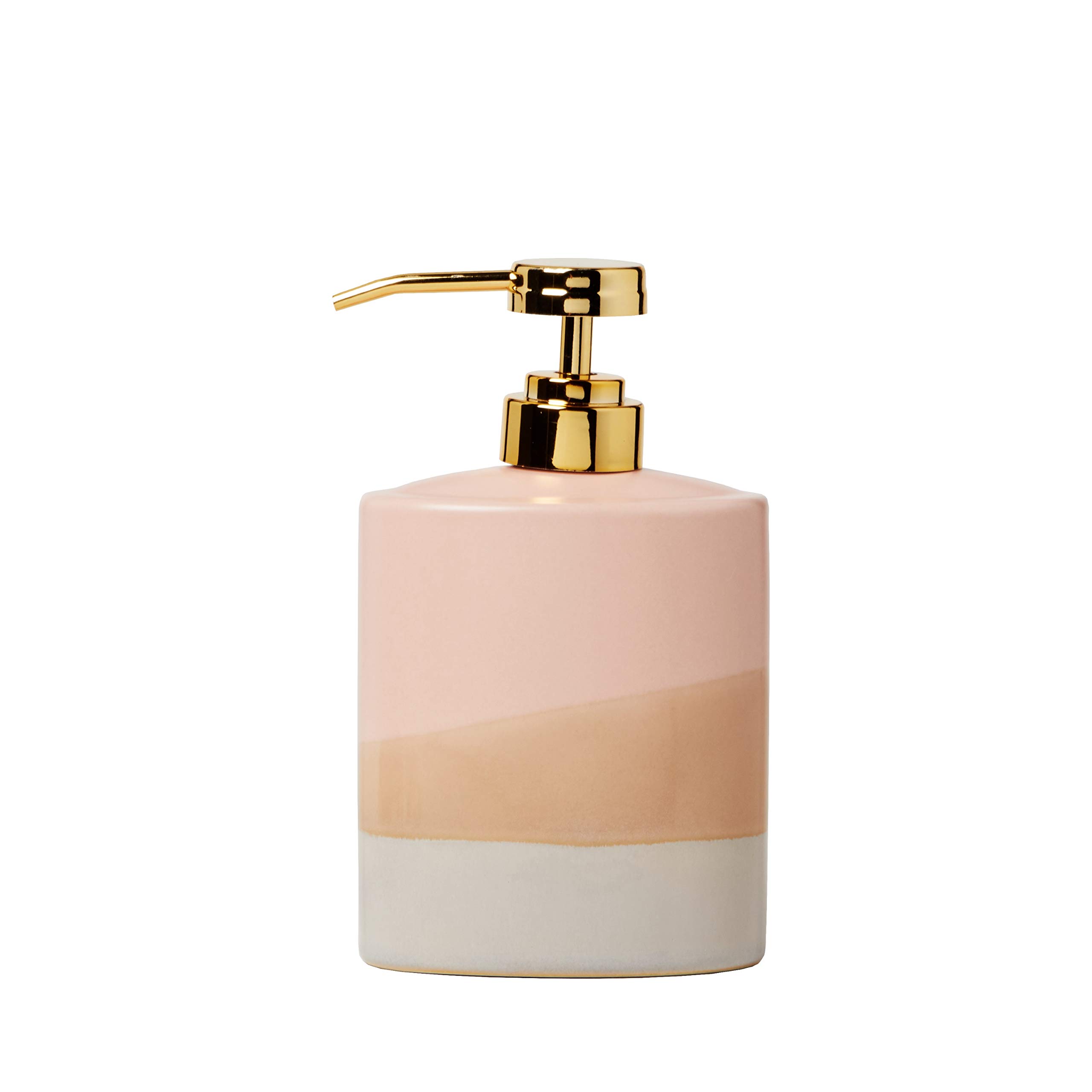 SKL Home Alanya Soap Dispenser - Elegant Blush Pink Automatic Liquid Soap Dispenser for Bathroom, Kitchen & Office | Touchless & Hygienic Design | Perfect for Modern Home Decor