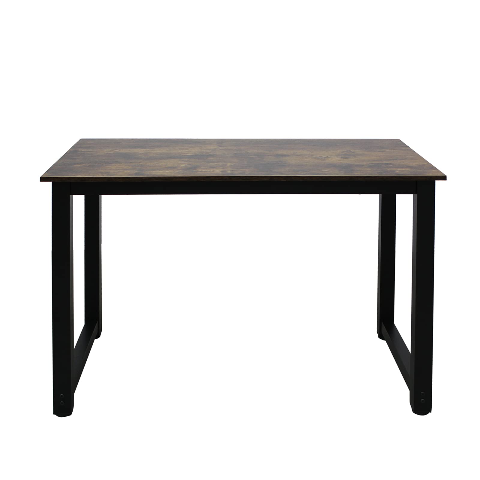 110cm Solid Oak Wood Computer Desk - High Strength & Durable Home Office Desk for Work, Study, and Gaming