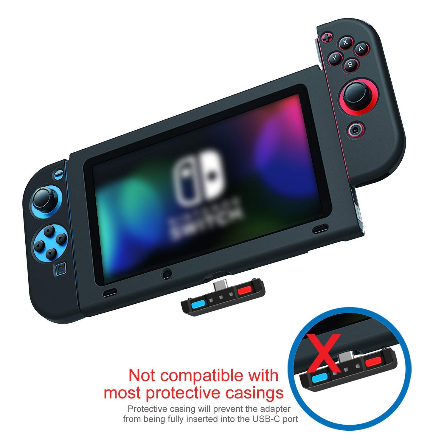 HomeSpot Bluetooth 5.0 Transmitter for Switch Lite & PS5 - APTX Low Latency, USB-C - Works with AirPods & Bose Headphones for Gaming & Music
