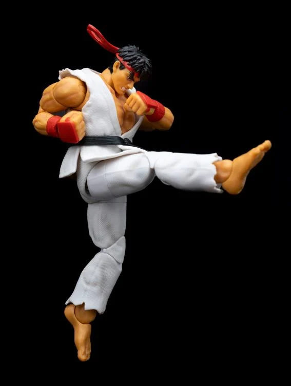 Ultra Street Fighter II: The Final Challengers - Ryu 1/12 Scale Collectible Action Figure with Articulated Joints | Perfect for Gaming Display, Anime Collections & Fighting Game Fans