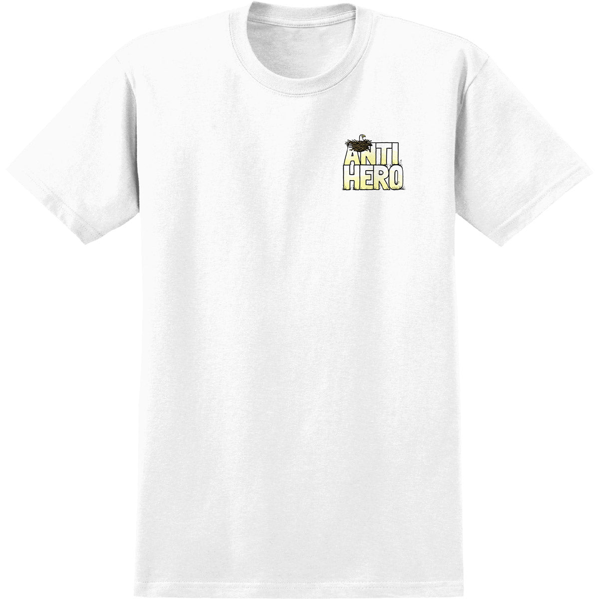 Anti Hero Joe Buffalo Graphic T-Shirt - White | Skateboarding & Streetwear Style for Men & Women