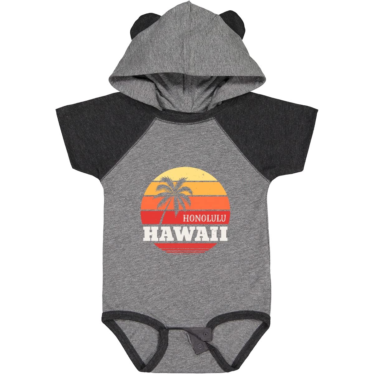 Inktastic Honolulu Hawaii Beach Vacation Travel Baby Bodysuit - Cute Hawaiian Island Themed Onesie for Infants & Toddlers - Perfect for Beach Trips, Family Vacations & Tropical Photo Shoots