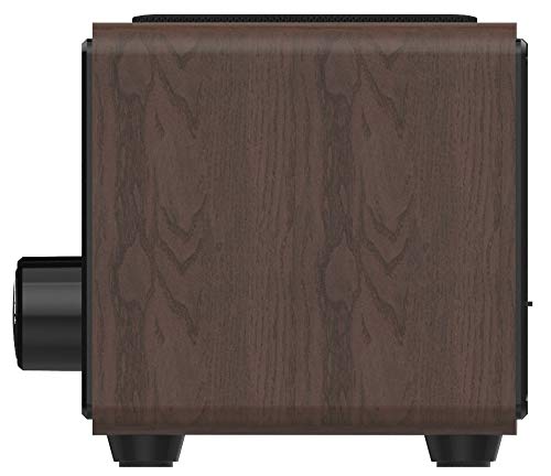 Portable Bluetooth Speaker with Alarm Clock, FM Radio & Wireless Charging - Perfect for Bedroom, Office, and Travel Use