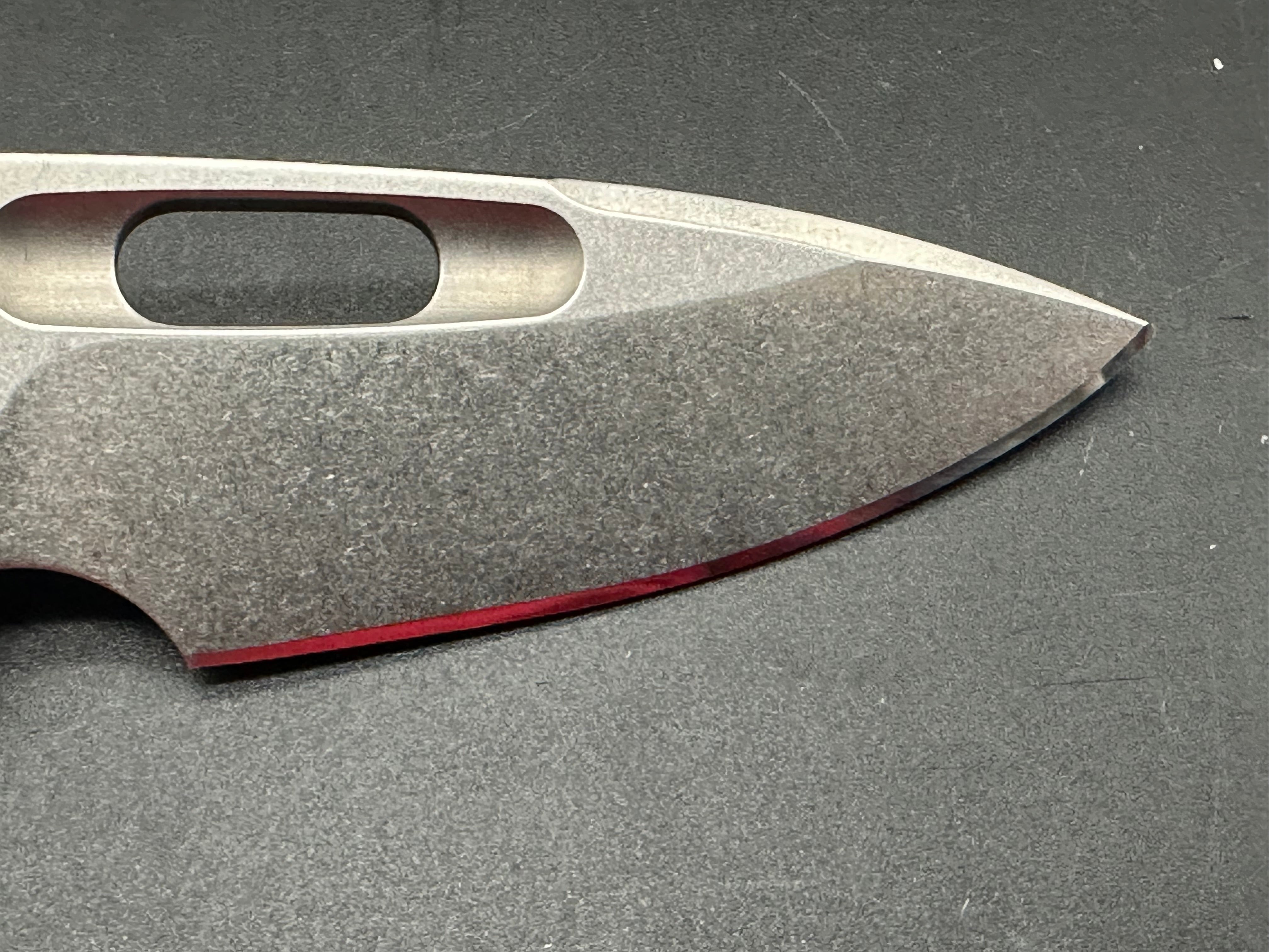 Empedc Nymble M390 Folding Pocket Knife - 3rd Gen Titanium Handle with Stonewash Finish | EDC, Outdoor, Camping & Survival Gear
