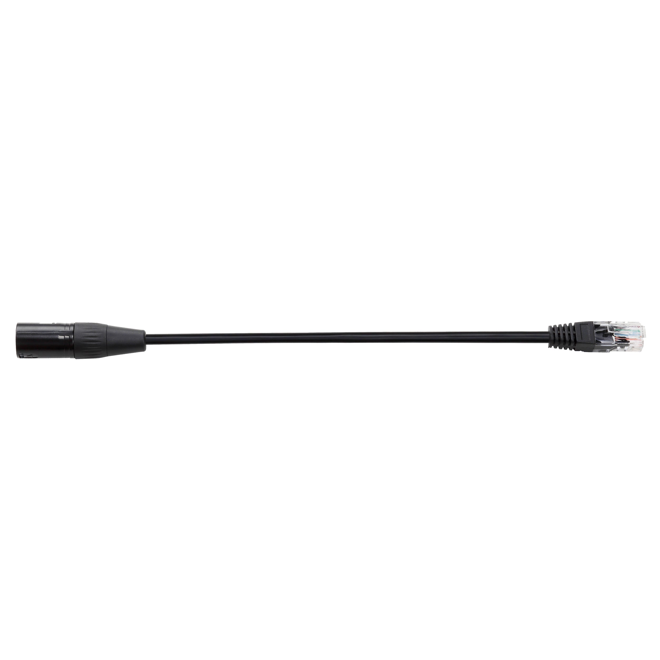 TL C120 RJ45 to 5-Pin XLR Ethernet Audio Cable - Professional Audio Equipment Connector for Studio, Live Sound & Broadcast Systems