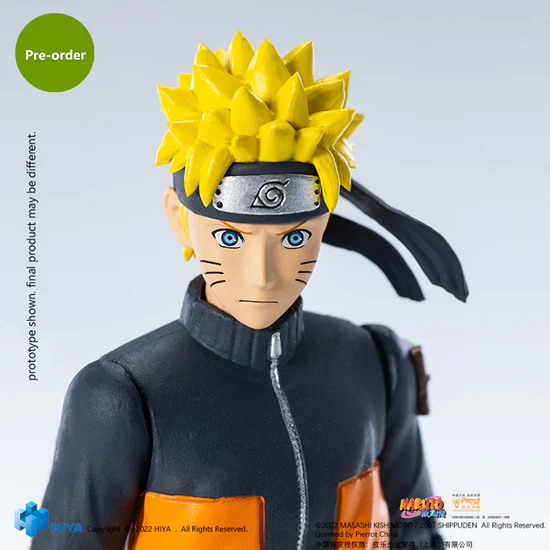 1/12 Scale Naruto Uzumaki Action Figure - 6