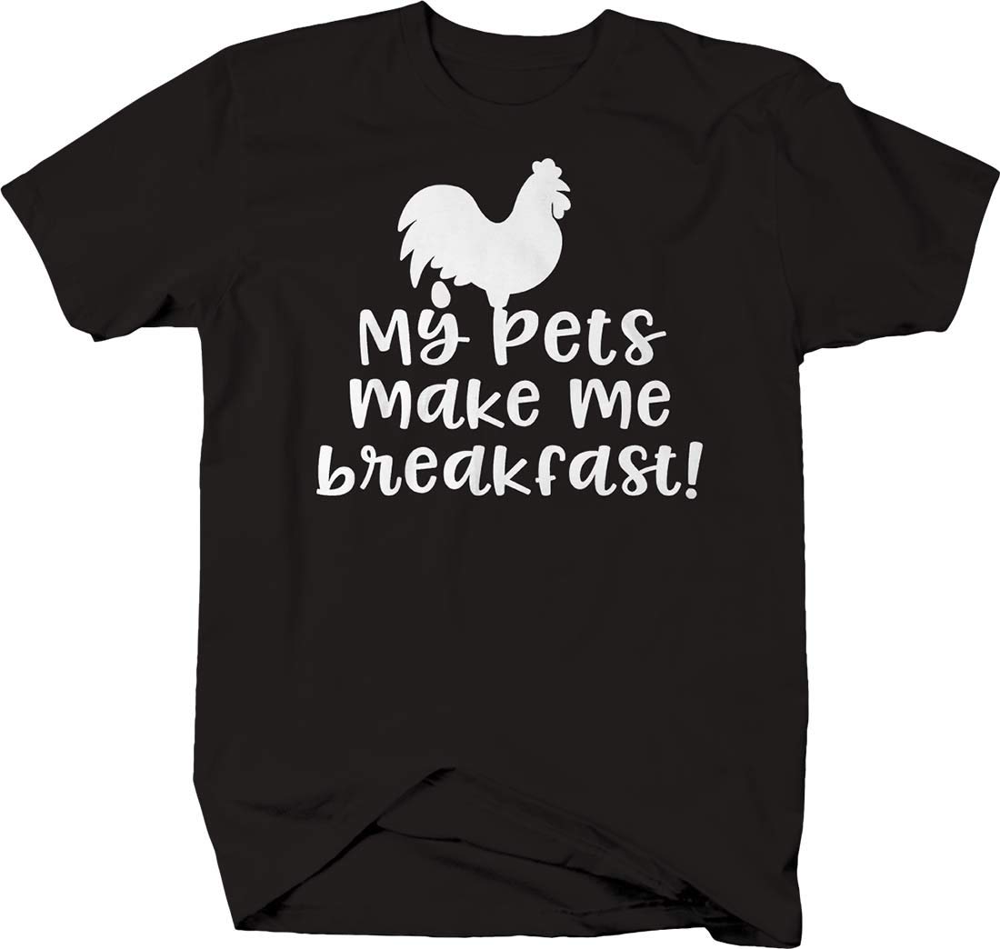 Funny Chicken Egg Farmer T-Shirt for Men - Pet Lovers Gift Idea