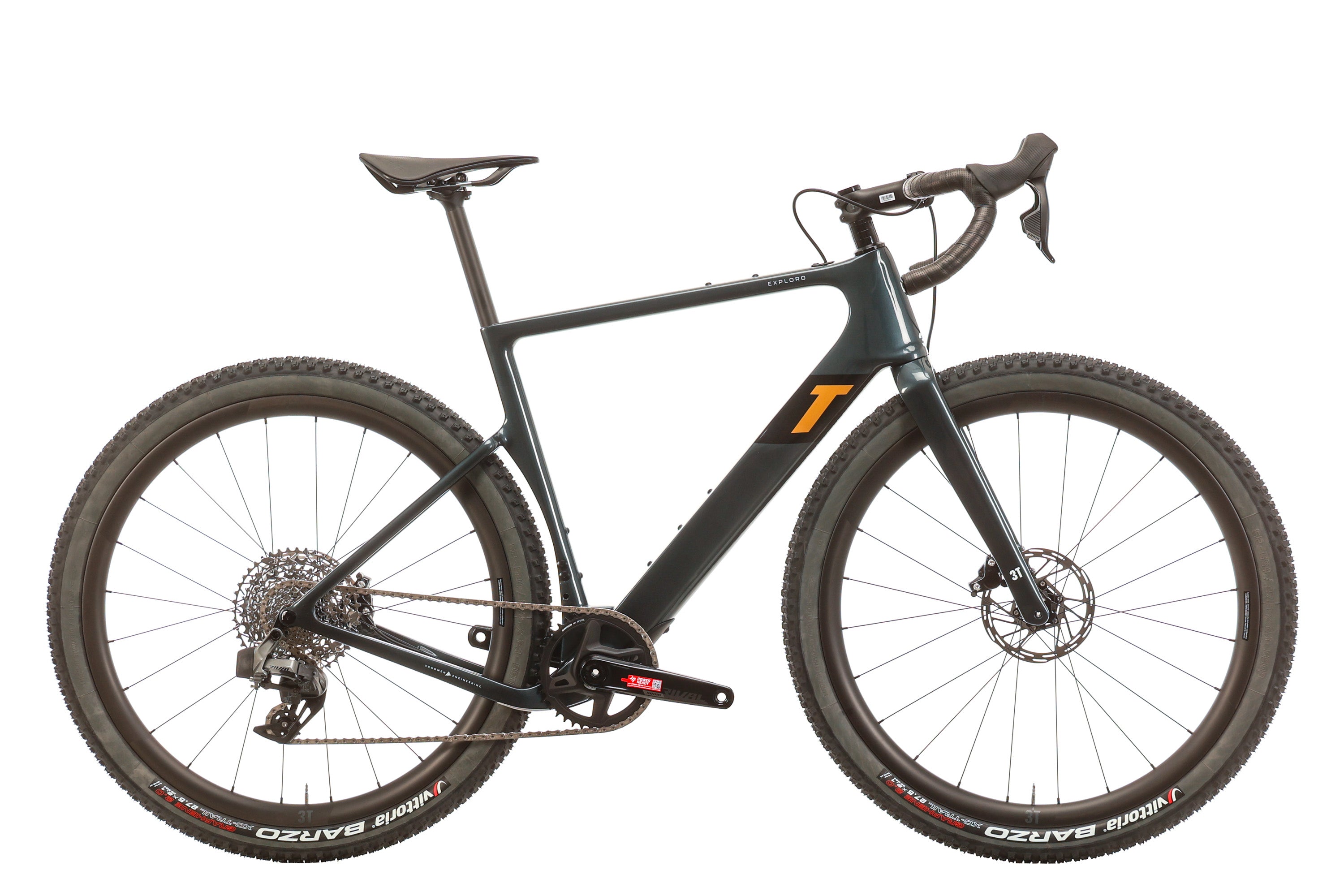 2023 3T Exploro ULTRA Gravel Bike - 54cm Carbon Frame, Lightweight & Durable for Off-Road Adventures | Perfect for Trail Riding, Commuting & Bikepacking