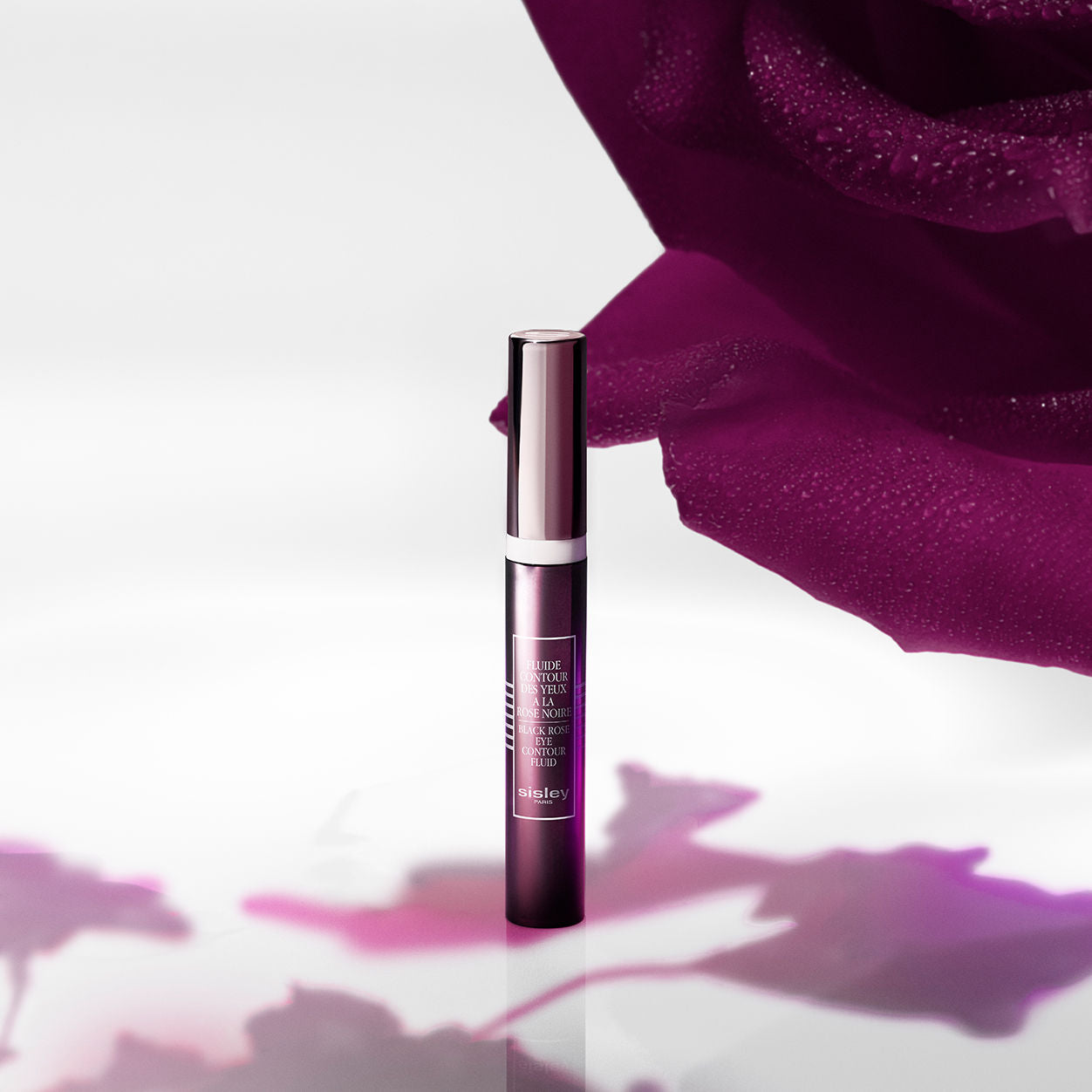 Black Rose Eye Contour Fluid - Dark Circle & Puffiness Treatment - Hydrating Eye Serum for Brightening & Anti-Aging - Perfect for Night Routine & Travel Skincare