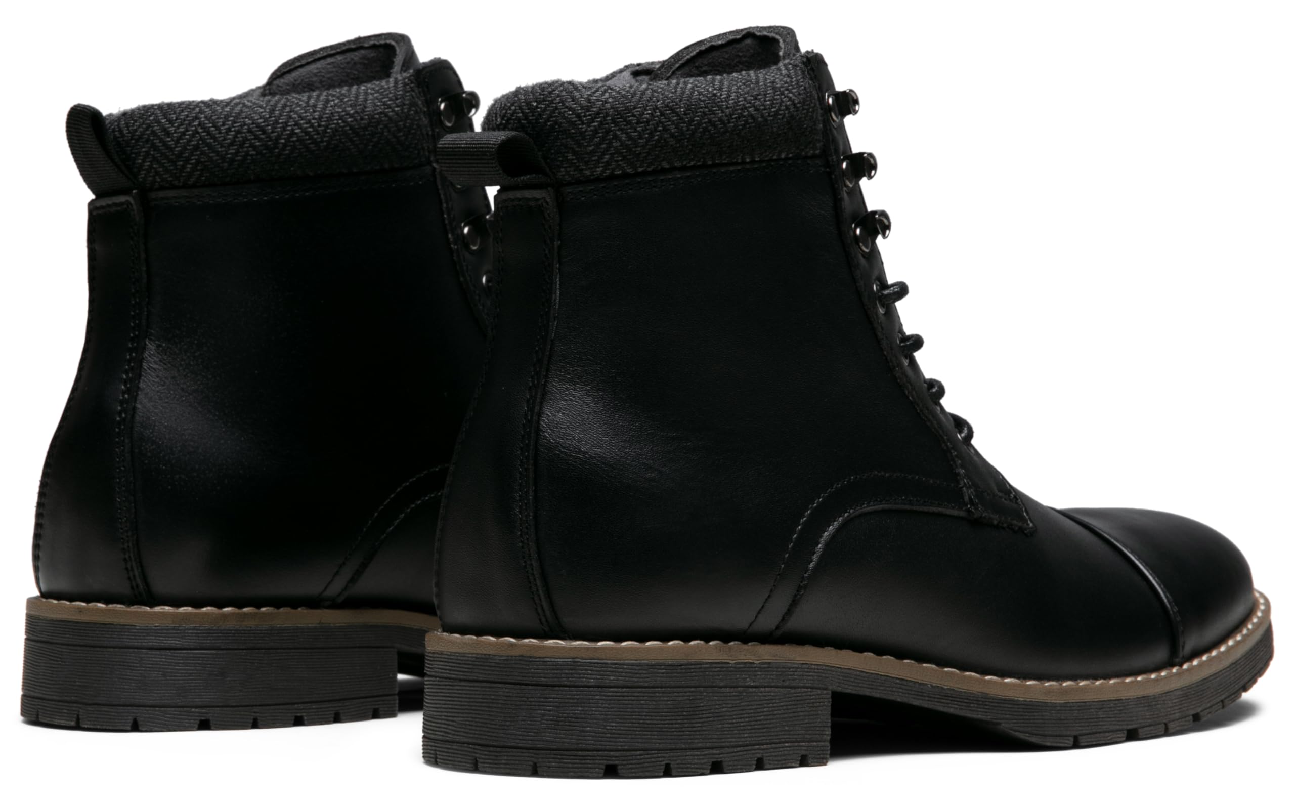 Vostey Men's Motorcycle Boots - Stylish Zipper Chukka Boots for Casual Riding & Everyday Wear | Durable & Comfortable for Motorcycle Enthusiasts & Outdoor Activities
