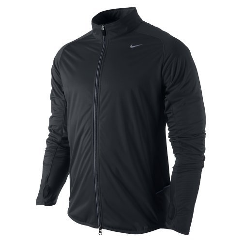 Nike Element Thermal Full-Zip Men's Hooded Jacket - XXL Size for Winter Running & Outdoor Activities