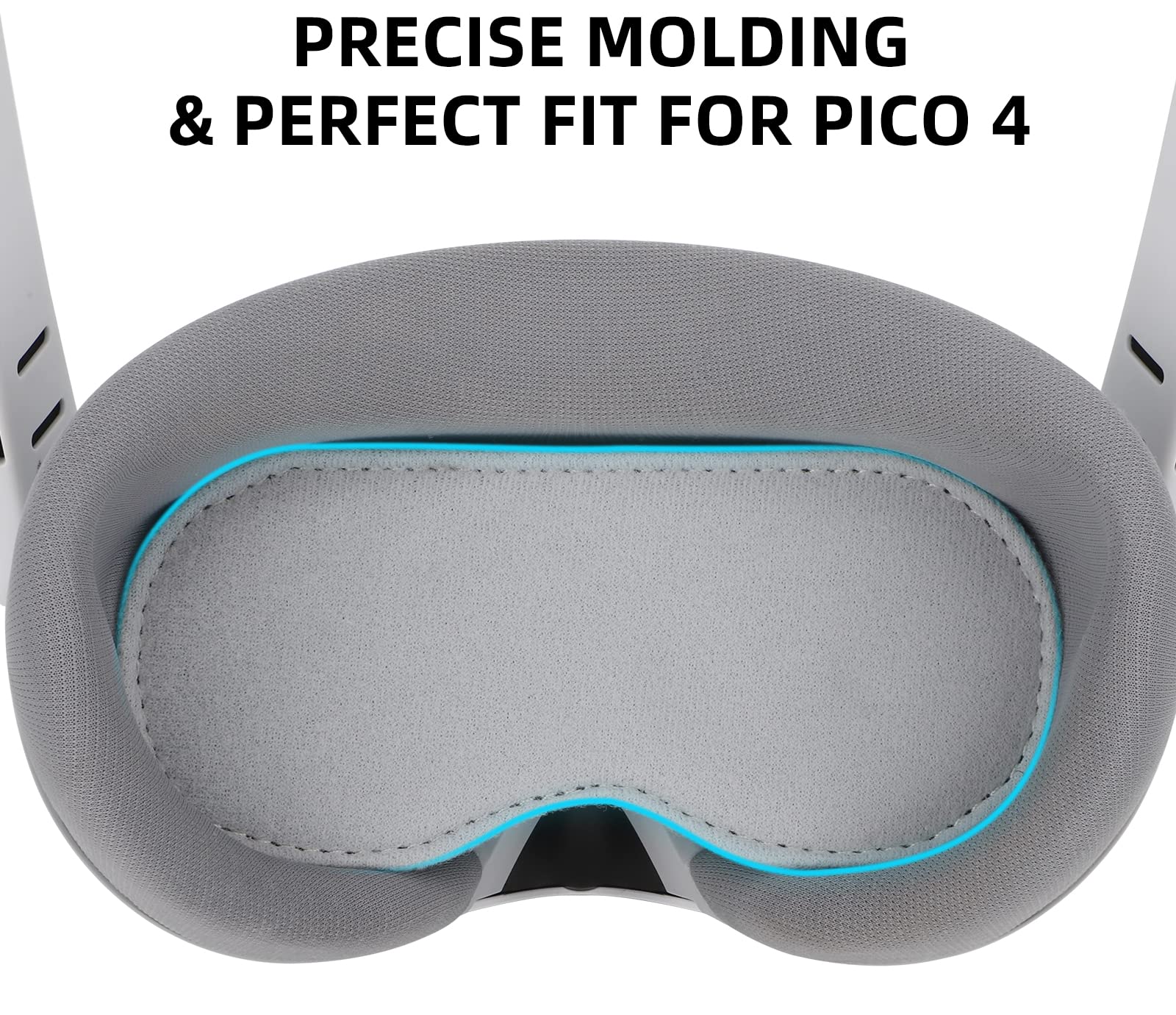 PICO 4 Lens Protector, VR Headset Dust Cover, Anti-Dust Sponge Pad for VR Glasses & Goggles - Perfect for Gaming, Virtual Reality, and Travel Protection