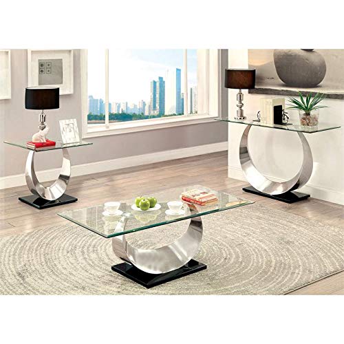 Odette Modern Coffee Table - Contemporary Style Living Room Furniture for Home Decor - Perfect for Small Spaces, Apartments & Lounge Areas