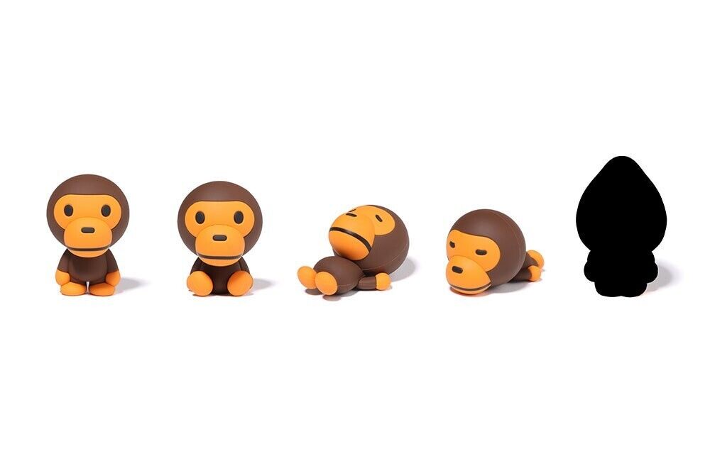 BAPE BABY MILO Capsule Figure - Limited Edition Collectible Toy for Anime & Streetwear Fans - Perfect for Display, Gifts, and Pop Culture Enthusiasts