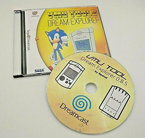 VMU Tools Dream Explorer: Bootable CD with Thousands of Dreamcast Save Games for Enhanced Gaming Experience