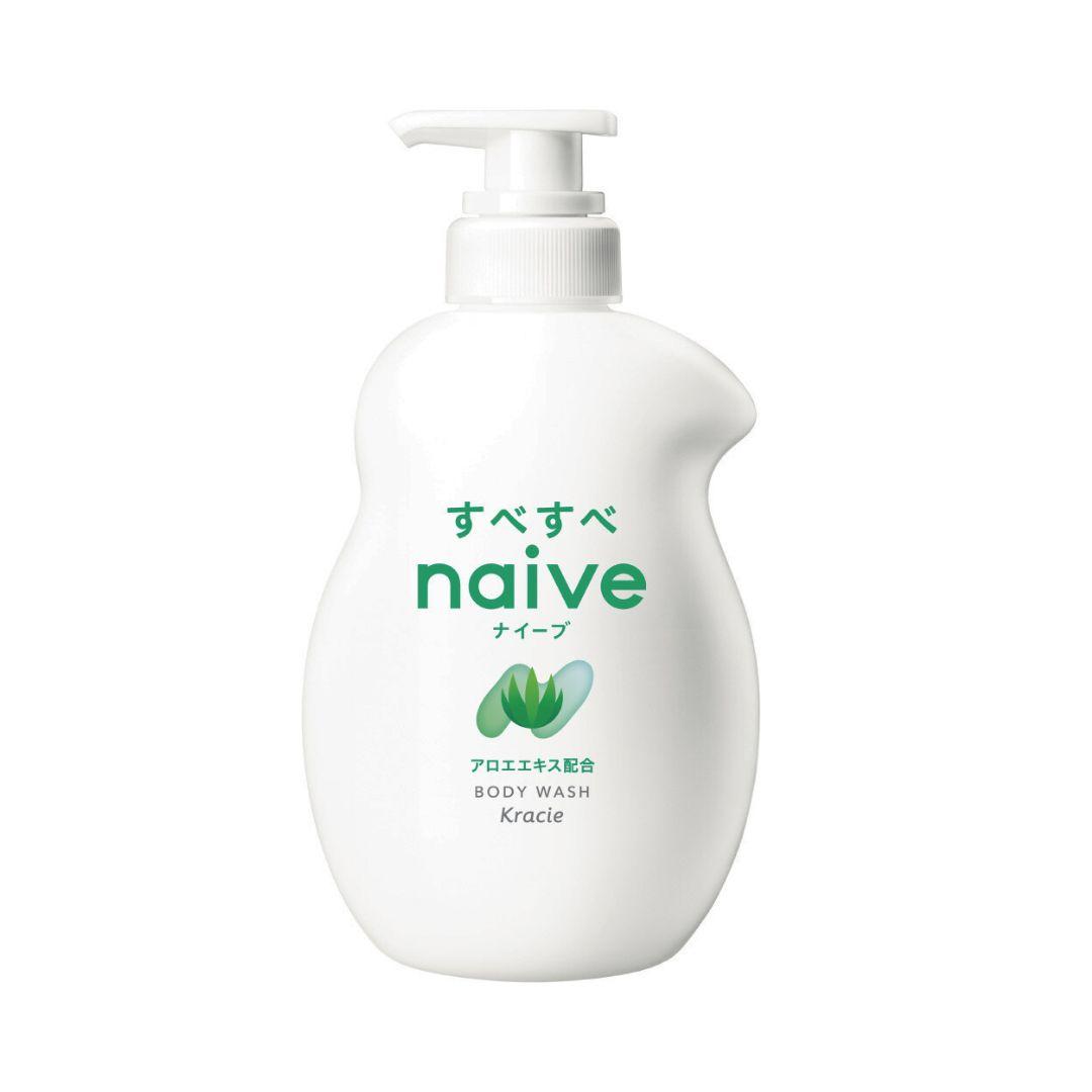 Natural Moisturizing Aloe Vera Body Wash - Plant-Based, Hydrating & Gentle for Dry Skin - 18.6oz Pump Bottle - Perfect for Daily Shower & Post-Workout Refreshment