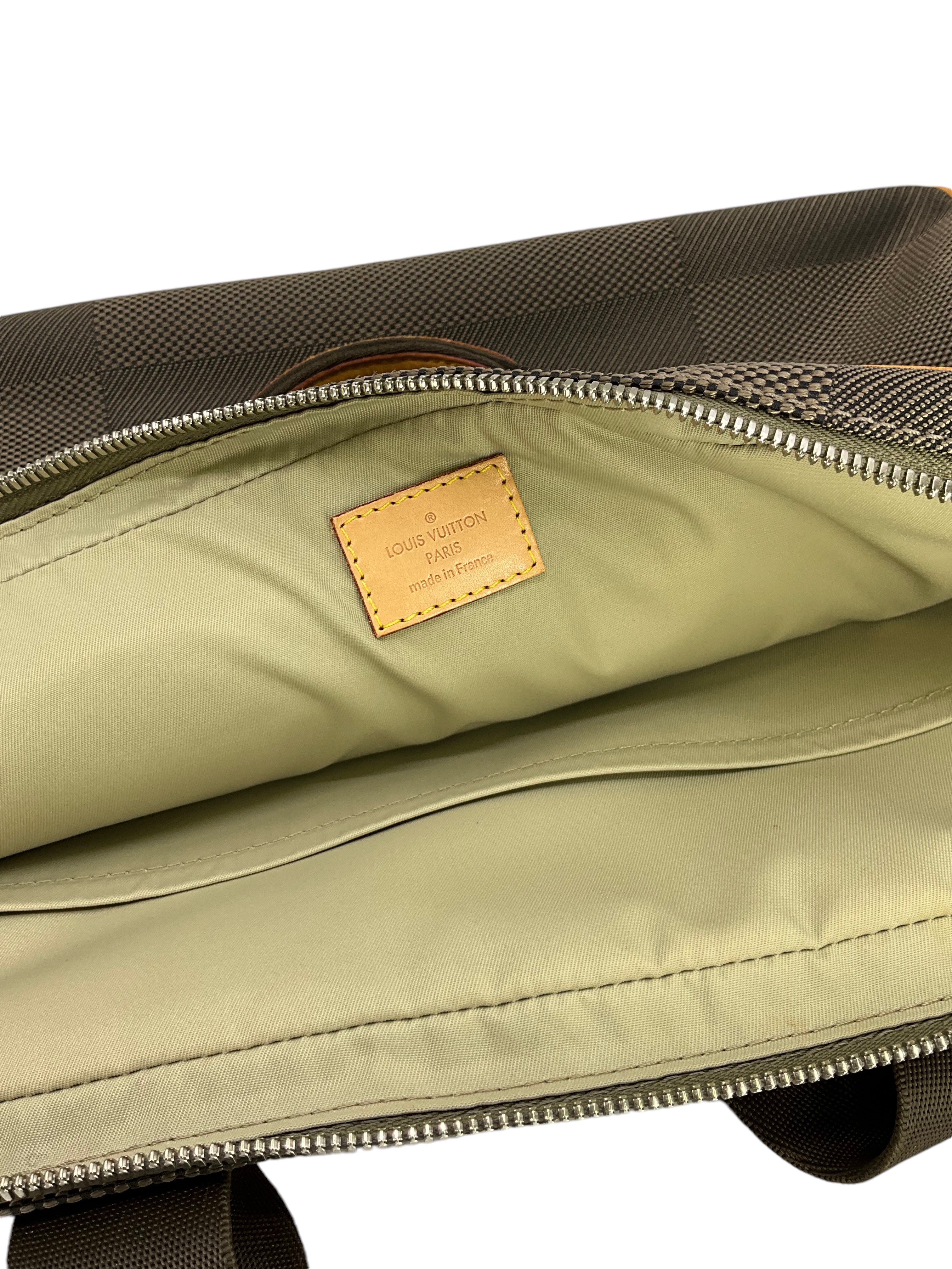 Louis Vuitton Damier Geant Associe PM Terre Crossbody Bag - Stylish & Durable Designer Handbag for Women, Perfect for Work, Travel & Everyday Use
