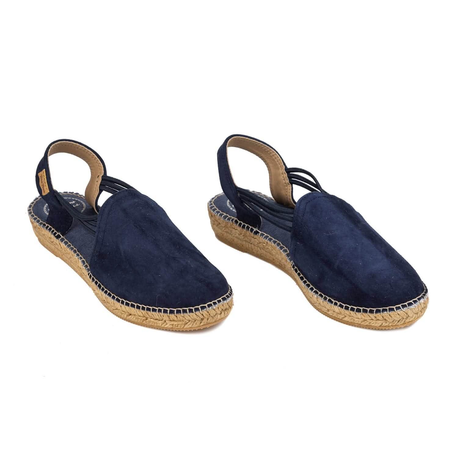 Women's Plain Suede Leather Wedge Espadrilles - Comfortable Casual Summer Shoes for Beach, Vacation & Everyday Wear | Nuria