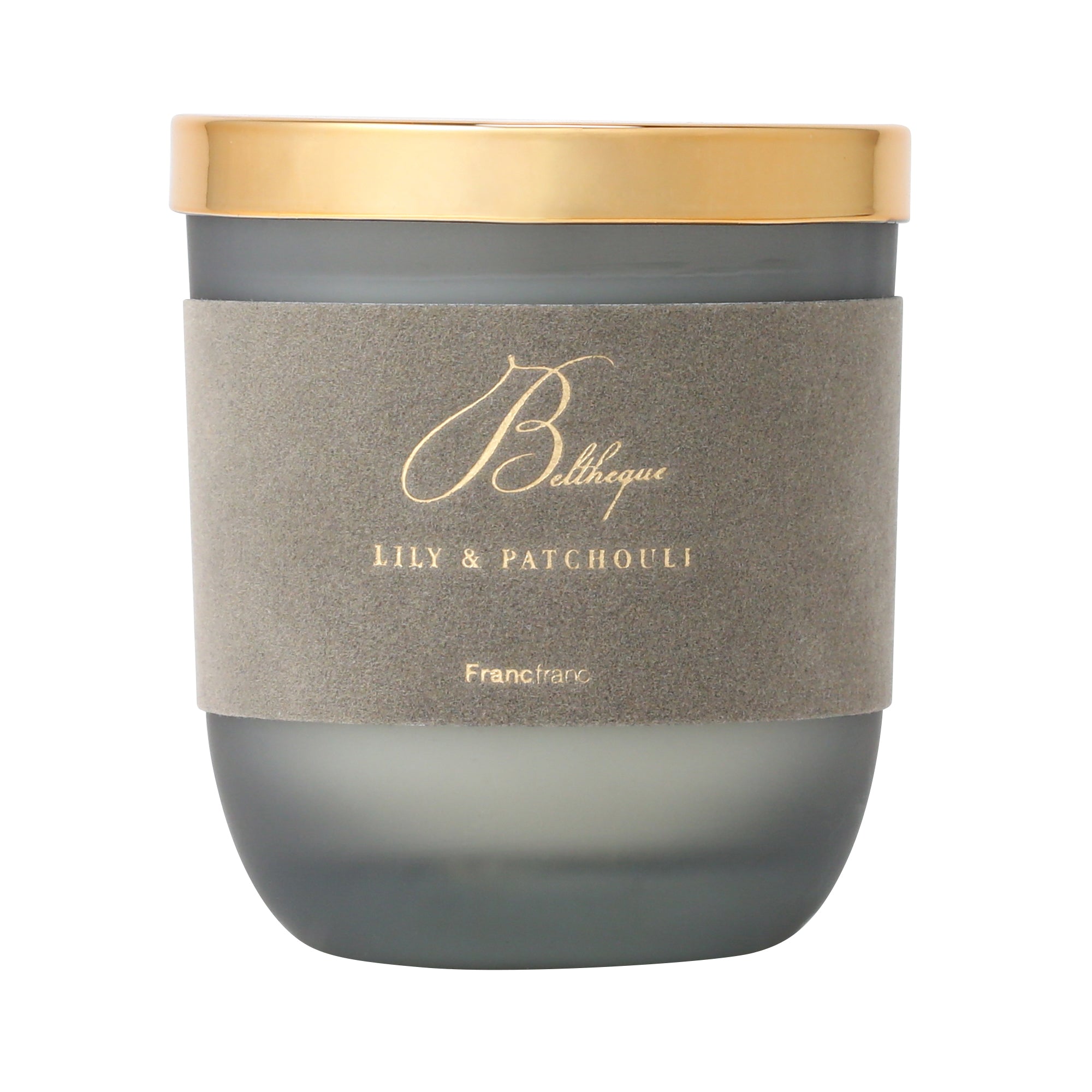 Beltheque Scented Candle - Gray Aromatherapy Soy Wax Candle for Home Relaxation, Meditation & Romantic Ambiance