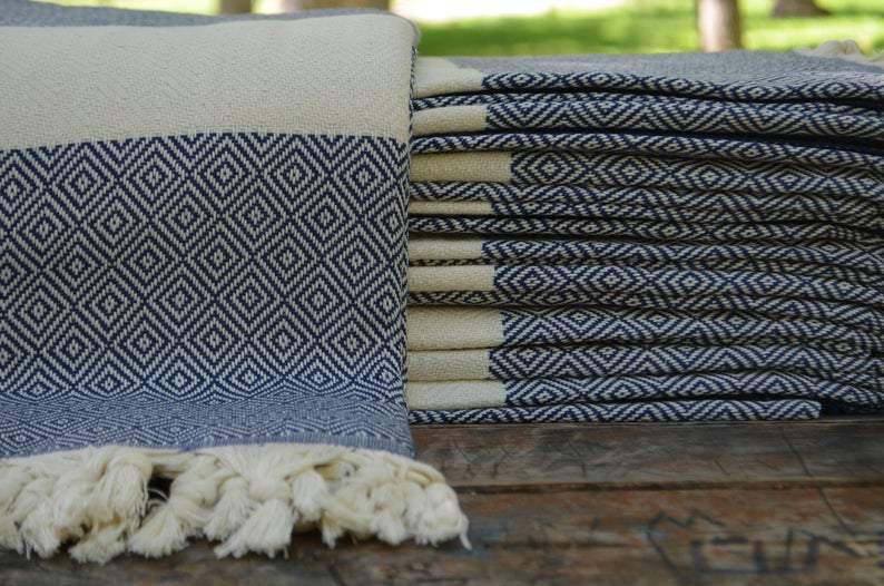 Diamonds in the Sky Series - 100% Cotton Bath Towels | Soft & Absorbent Luxury Towels for Spa, Beach & Home Use