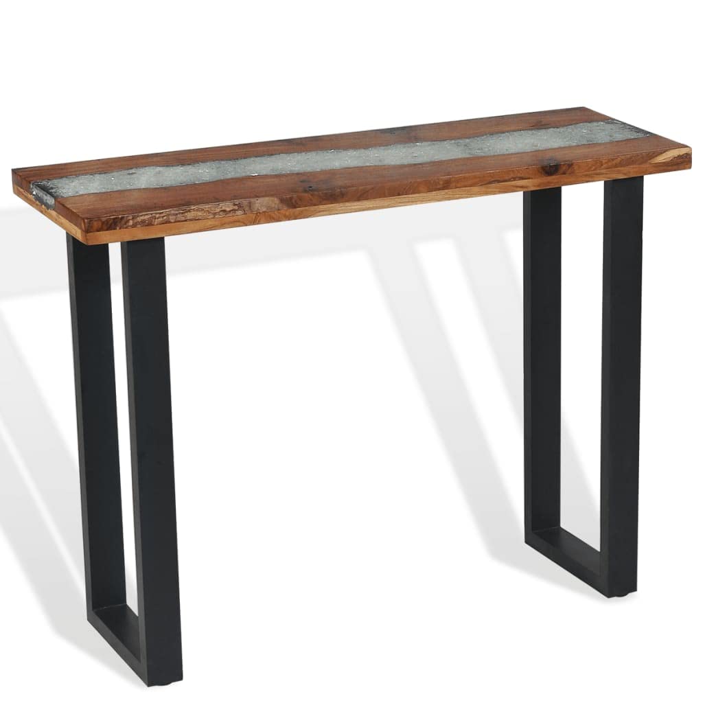 Rustic Teak Console Table 39.4