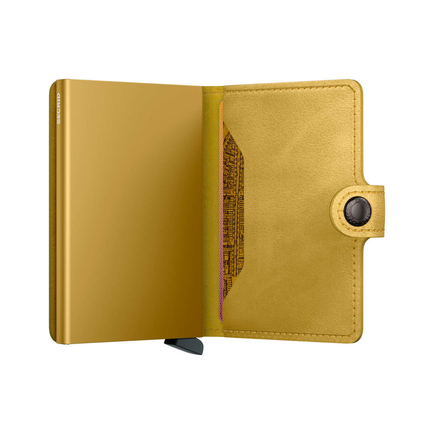 SECRID Vintage Leather Mini Wallet for Women & Men - RFID Blocking Slim Card Holder - Perfect for Travel, Business & Everyday Use