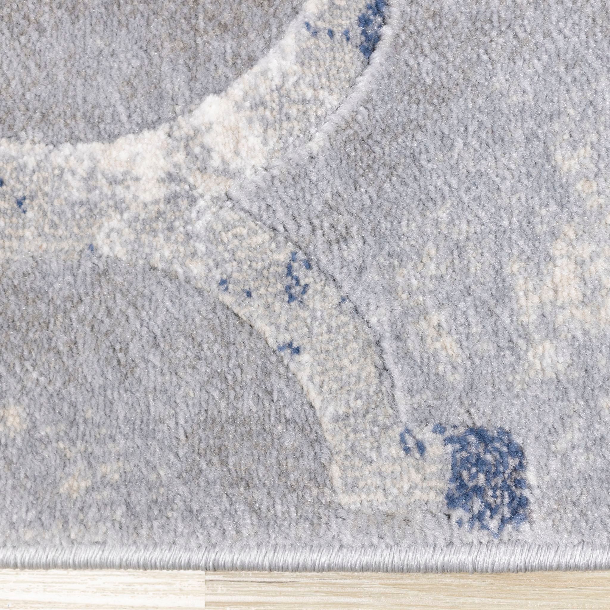 Alida 8'x10' Area Rug - Soft Modern Living Room Rug for Home Decor, Bedroom, Office | Non-Slip Comfortable Floor Carpet