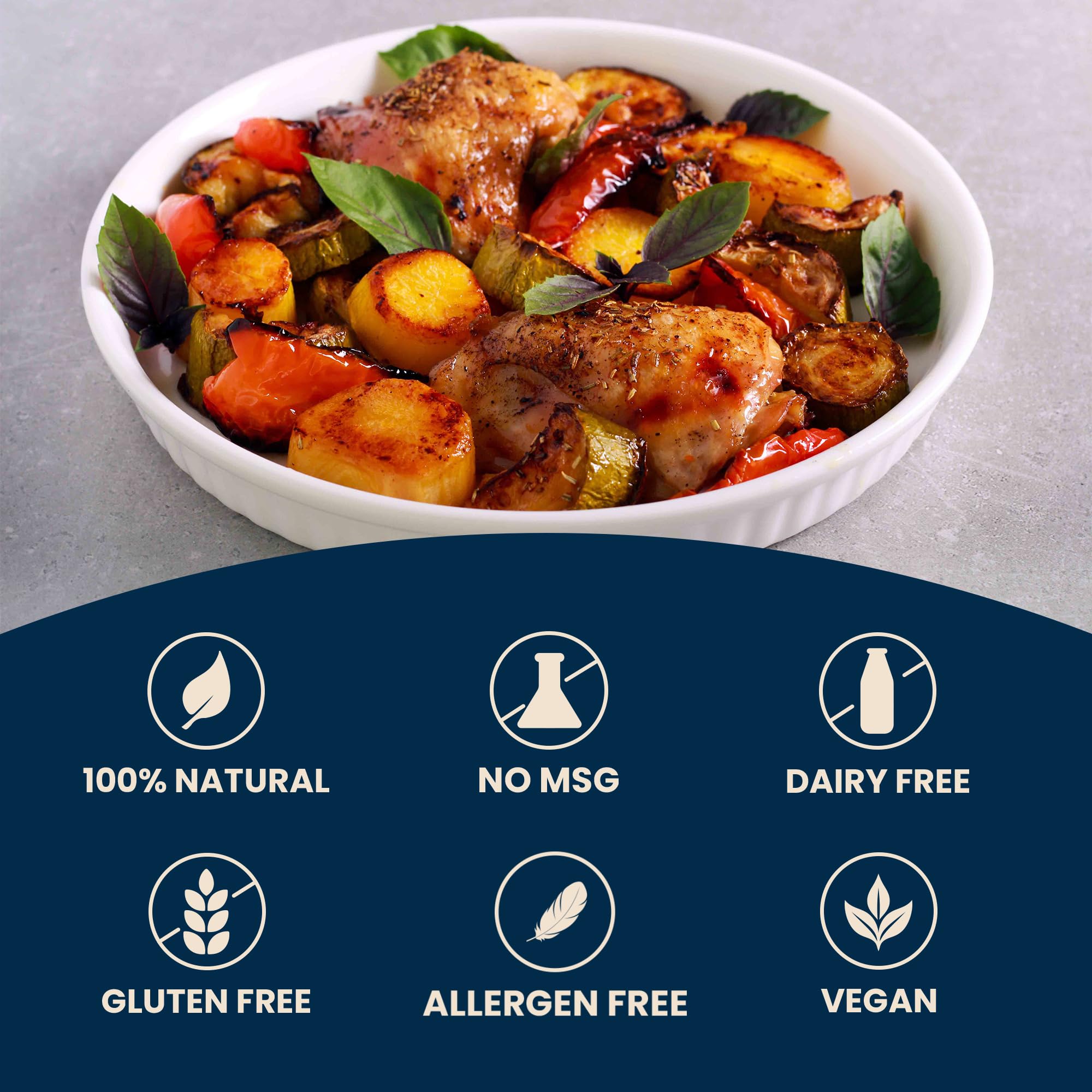 Massel Beef Style Bouillon Powder - Gluten Free, Low FODMAP, Vegan Soup Base (6 Pack, 168g) | Fat Free, MSG Free, Dairy Free, Non-GMO Stock for Ramen, Stew & Cooking | Perfect for Keto, Plant-Based & Allergy-Friendly Diets