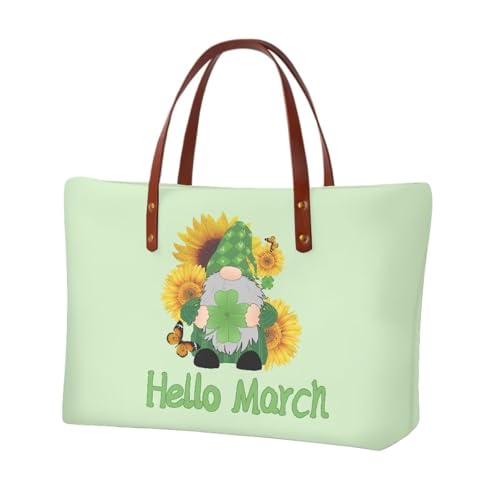 Green-gnome Sunflower (Hello March)