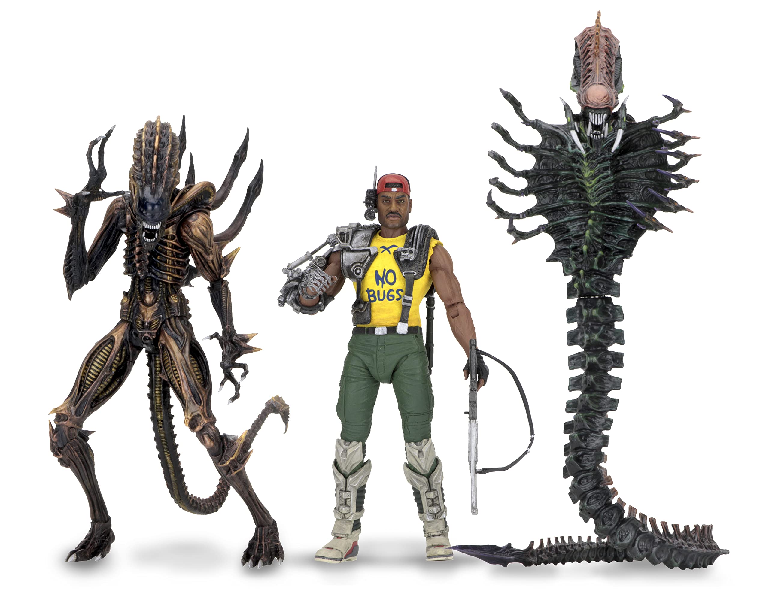 NECA Aliens 7-Inch Scale Action Figure Series 13 Scorpion - Xenomorph Collectible Toy for Sci-Fi Fans & Movie Enthusiasts - Perfect for Display, Collecting, and Role-Playing Scenes