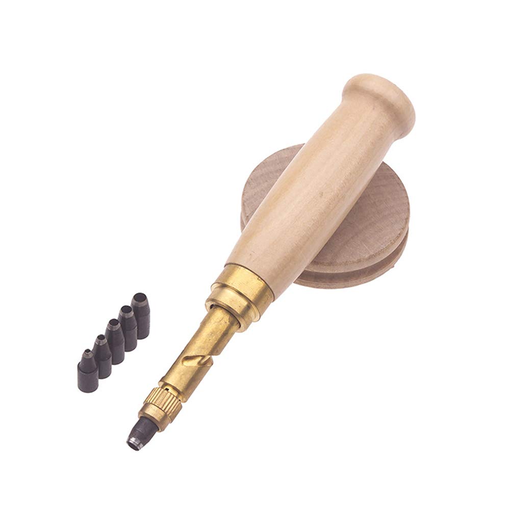 Professional Leather Punch Tool - Heavy Duty Belt Hole Puncher for Leather Craft, DIY, and Repair | Perfect for Belts, Straps, Wallets & Leatherworking Projects