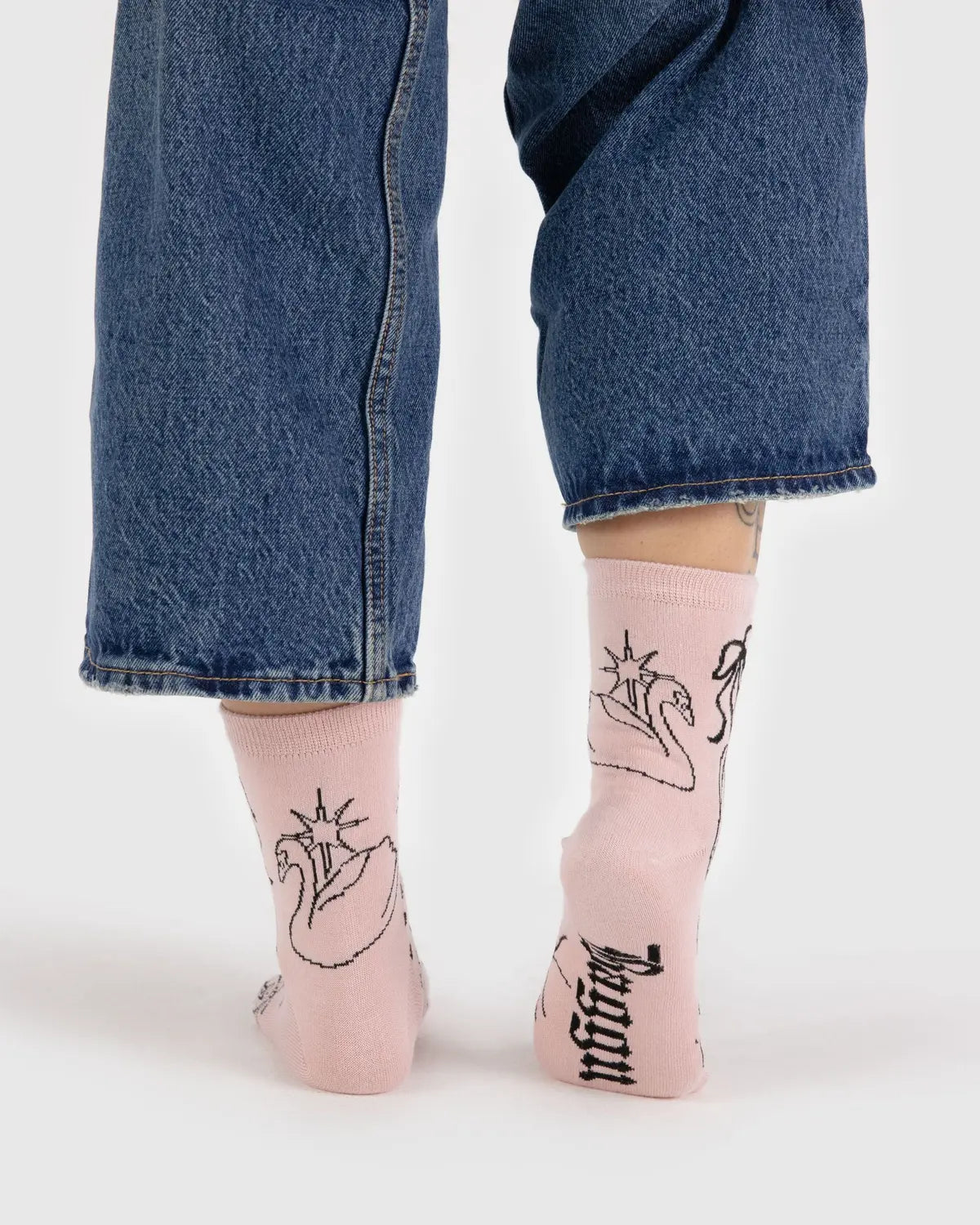 Ballet Icons Crew Socks - Comfortable Dance Socks for Ballet, Jazz & Everyday Wear - Perfect for Dance Class, Rehearsals & Casual Outfits