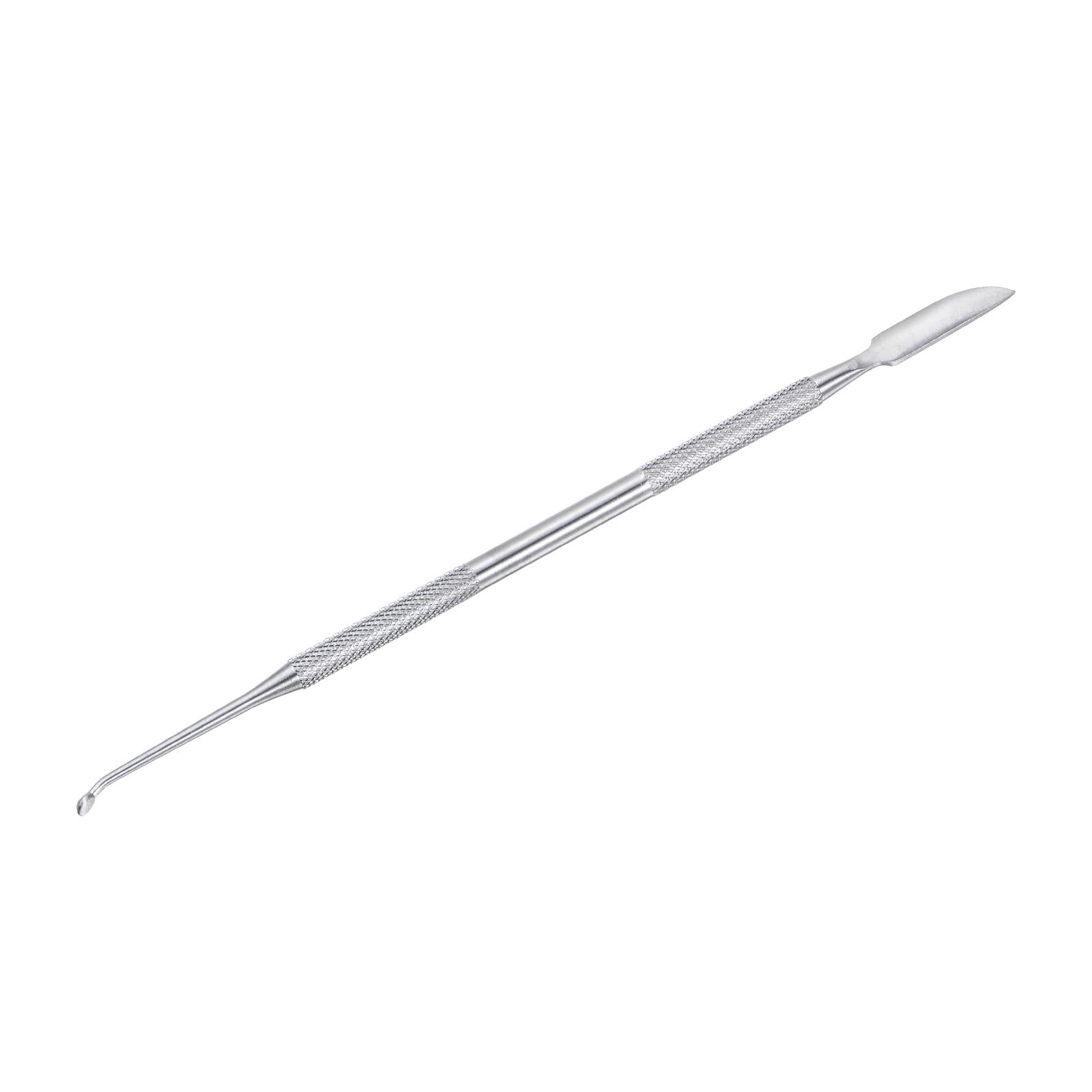 uxcell Double Ended Wax Carving Tool - Stainless Steel Knife Point & Mini Round Scoop for Pottery, Ceramic & Polymer Clay Modeling | Perfect for Sculpting, Shaping & DIY Art Projects