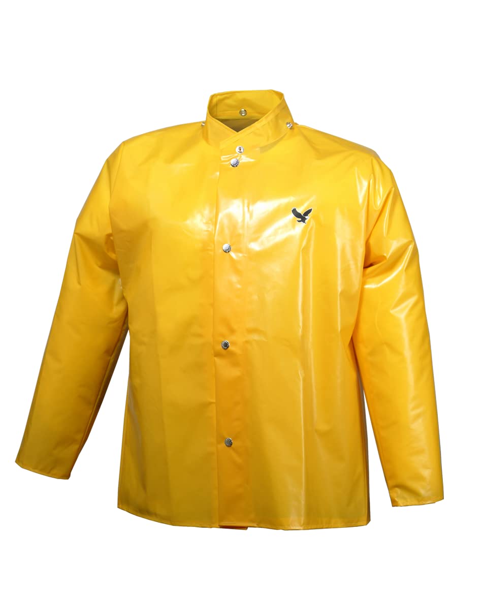 Tingley Standard Iron Eagle Waterproof Work Jacket - Durable Rainproof Outerwear for Construction, Fishing & Outdoor Activities