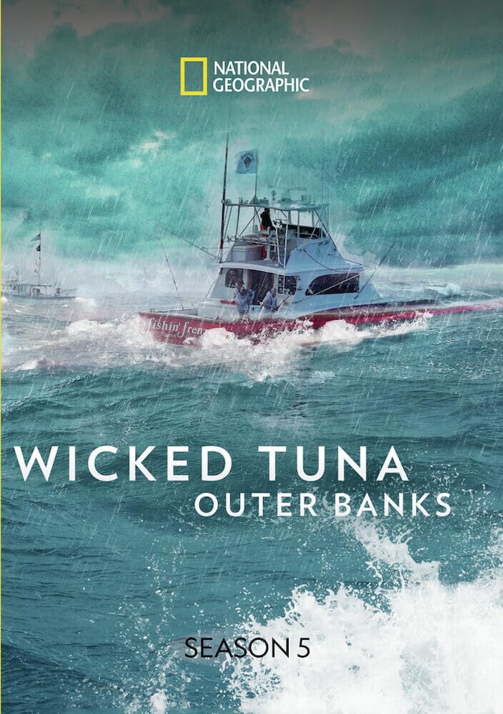 Wicked Tuna: Outer Banks Season 5 DVD | Award-Winning Fishing Reality Show | Perfect for Marine Enthusiasts & Reality TV Fans