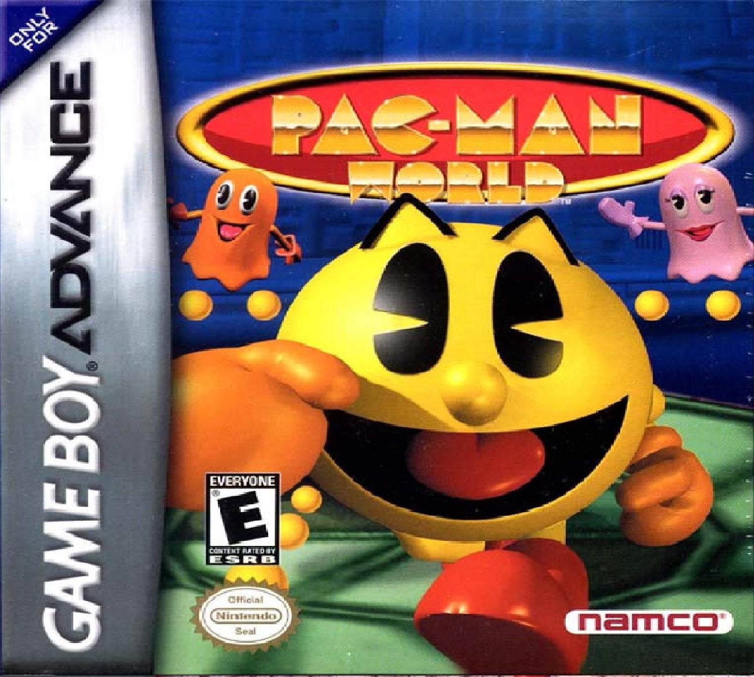 Used Pac-Man World Game Boy Advance Video Game - Retro Gaming Collectible for Kids & Adults, Perfect for Travel & Nostalgic Play