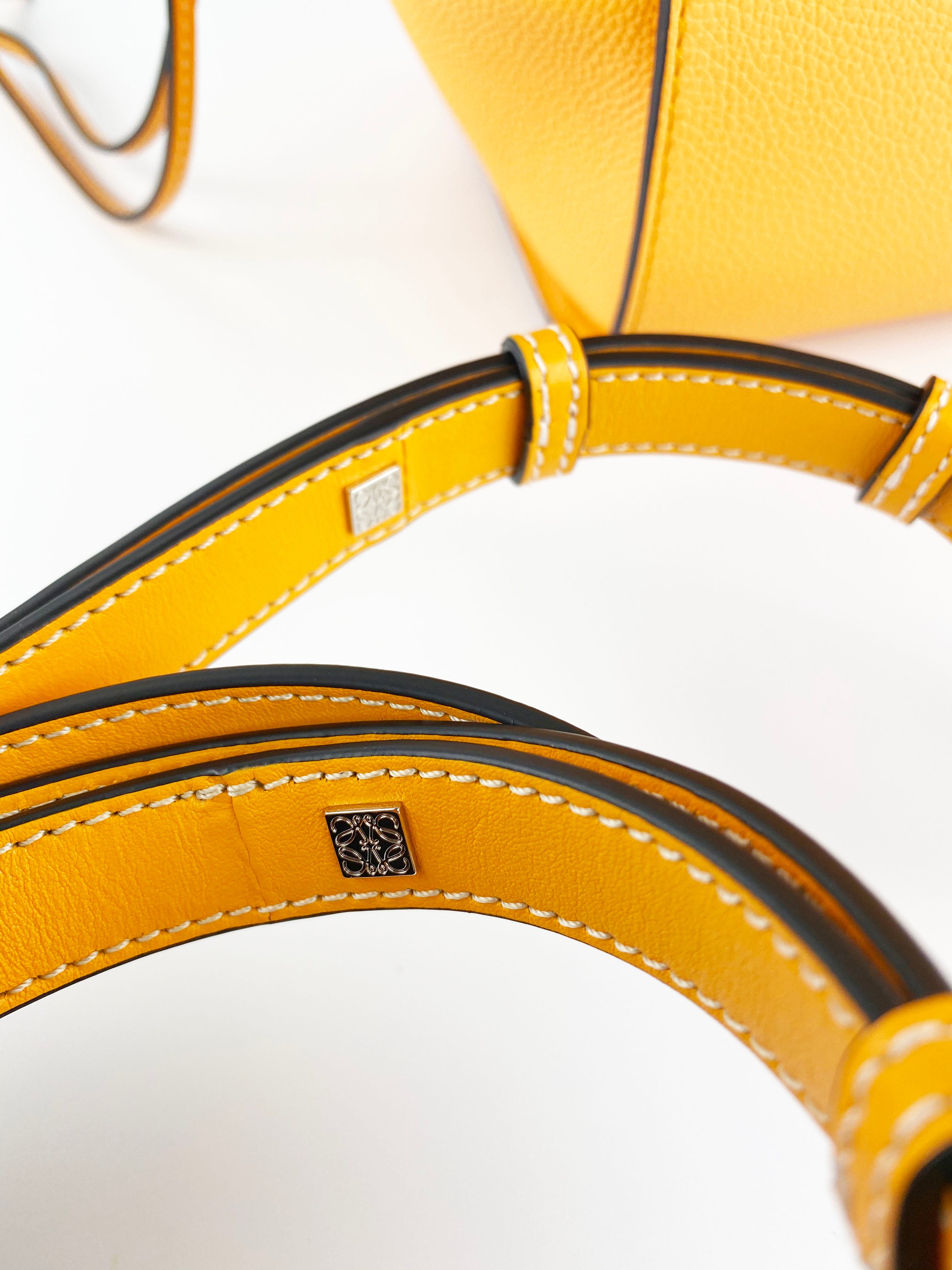Loewe Orange Mini Hammock Bag - Stylish Crossbody Shoulder Bag for Women | Perfect for Travel, Shopping & Everyday Use
