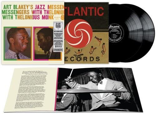 Art Blakey's Jazz Messengers with Thelonious Monk - Deluxe 2 LP Vinyl Record Set | Classic Jazz Album Collection | Perfect for Audiophiles & Music Collectors