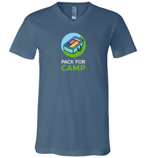 Bella Canvas Unisex V-Neck T-Shirt - Soft Cotton Tee for Men & Women - Perfect for Casual Wear, Layering & Everyday Outfits