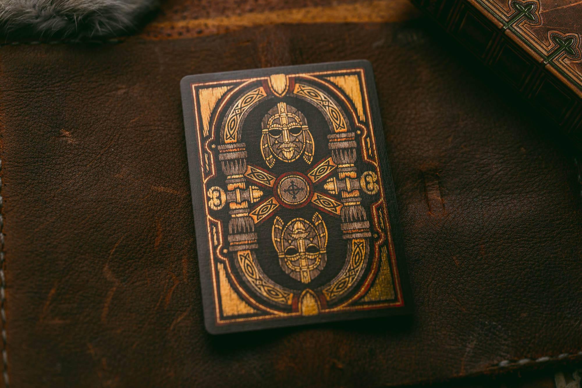 Beowulf Playing Cards - Premium Viking-Themed Deck for Poker, Magic Tricks & Collectors | Perfect for Game Nights, Gifts & Cardistry